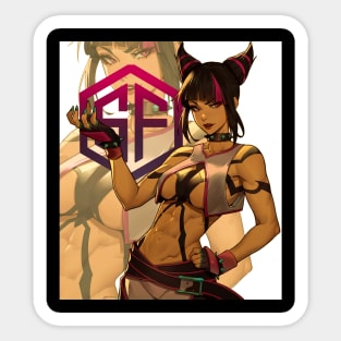 Juri Han Sticker